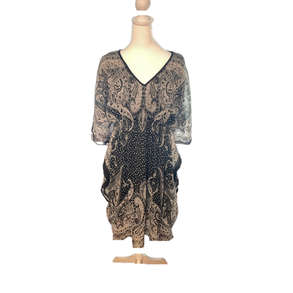 New Without Tags Black Paisley Boho Dress *make offers*